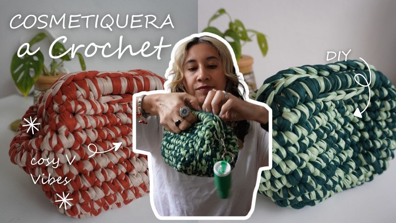 Cosmetiquera.a Crochet