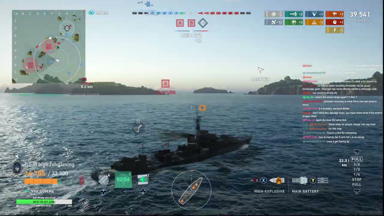 Сомма Ютландия: прибавка в силе — World of Warships Legends