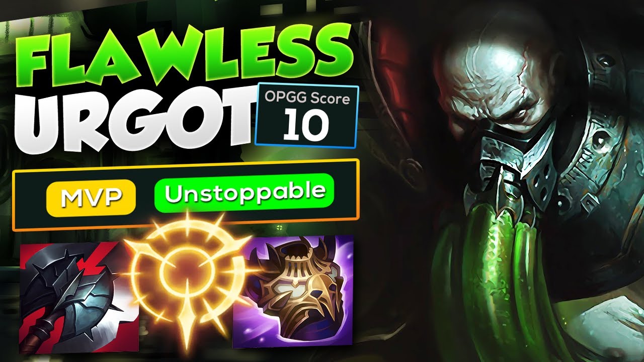 This is what 6M Urgot Mastery looks like... (Flawless KDA)