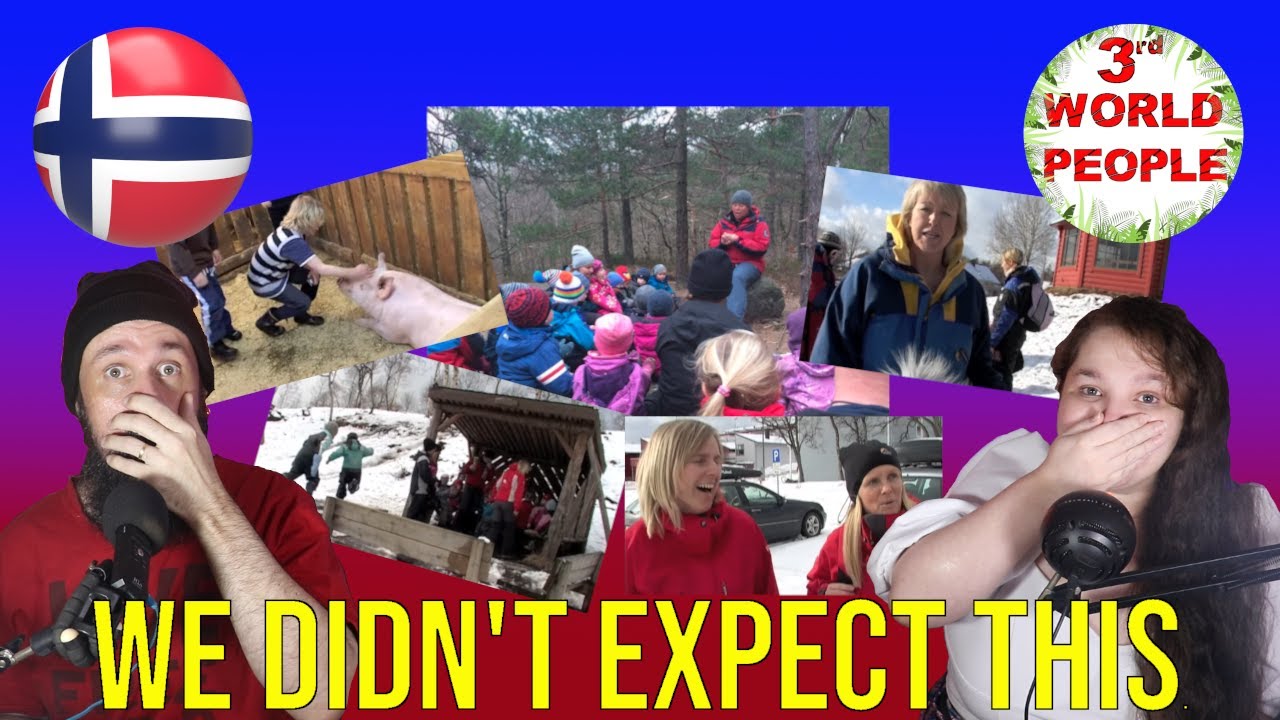 3rd WORLD PEOPLE REACT: NORWEGIAN KINDERGARTEN | NORWAY REACTION