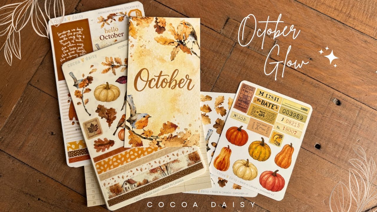 October Glow 🍁 Cocoa Daisy