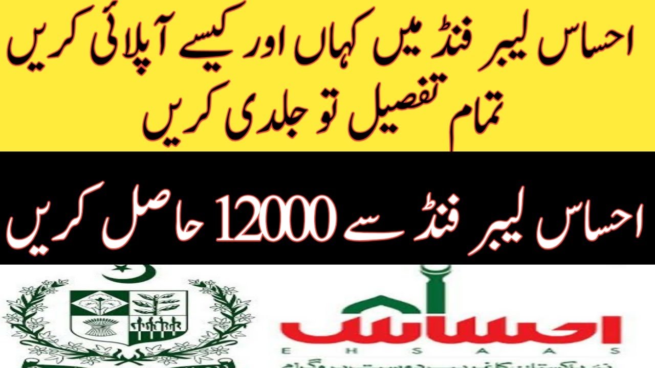 How To Apply Ehsaas Labour |  How To Apply PM COVID 19 Relief Fund | Ehsaas Labour