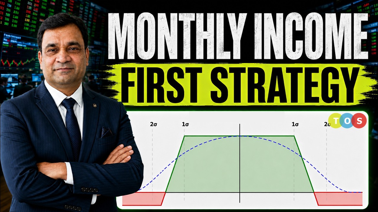 Iron Condor Setup With No Over Adjustment! | Building Rs.1 Lakh Monthly Options Portfolio!
