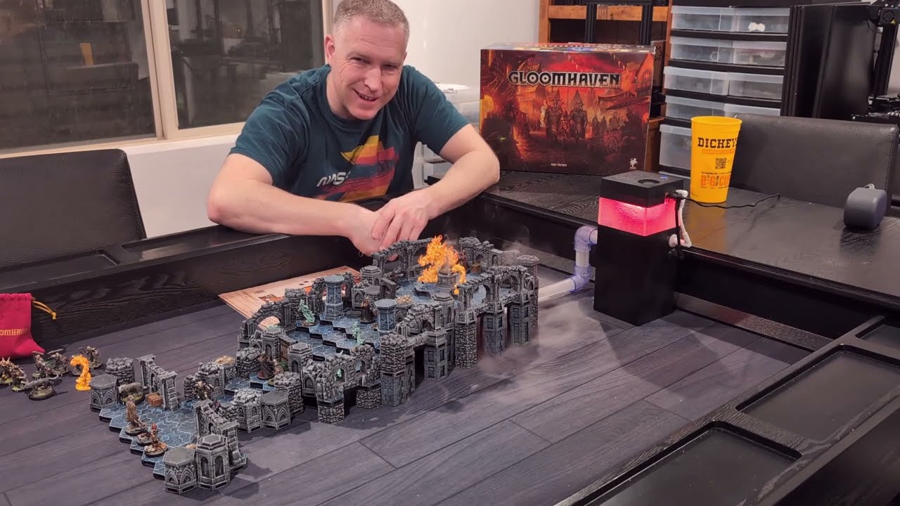 3D Gloomhaven Board: Scenario 83 - Shadows Within