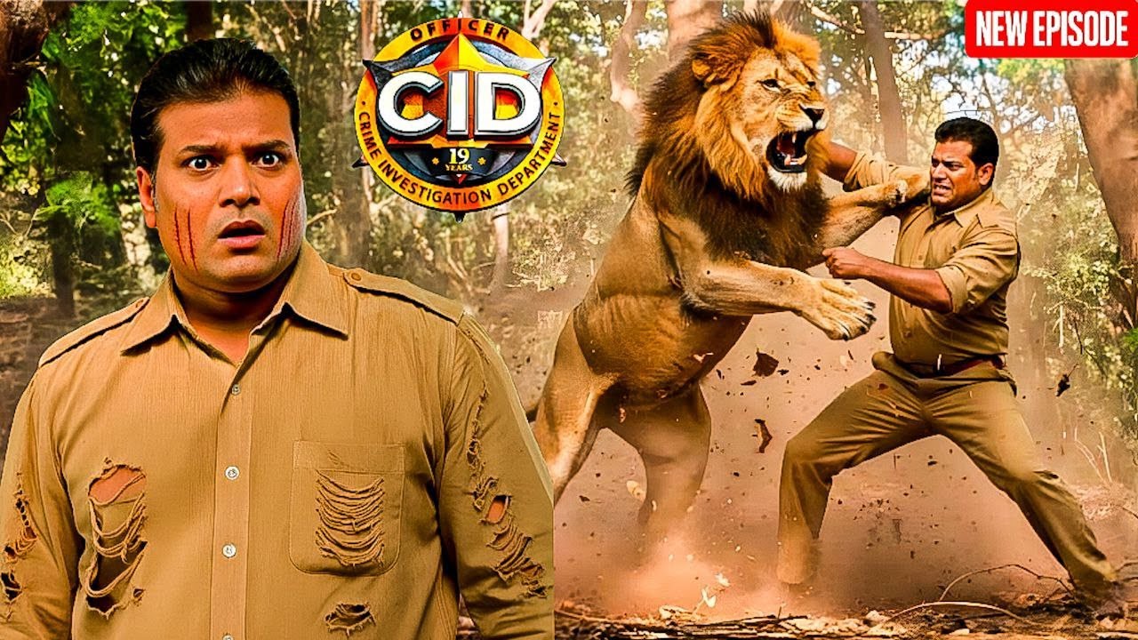 जंगल मे शेर ने किया Daya पर जानलेवा हमला || CID  || Latest  Episode ||