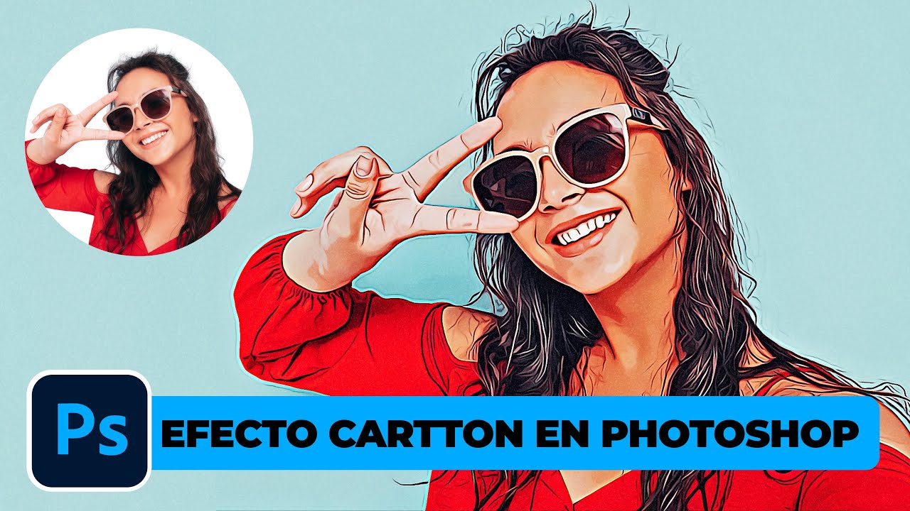 🎨 Efecto CARTOON para tus Fotos en PHOTOSHOP en Solo 1 MINUTO ✨