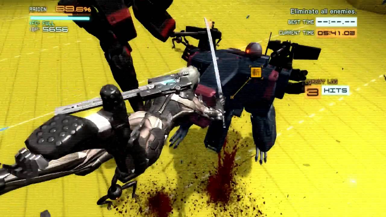 Metal Gear Rising: Revengeance - DL-VR Mission 30 (Gold, 12:45.71)