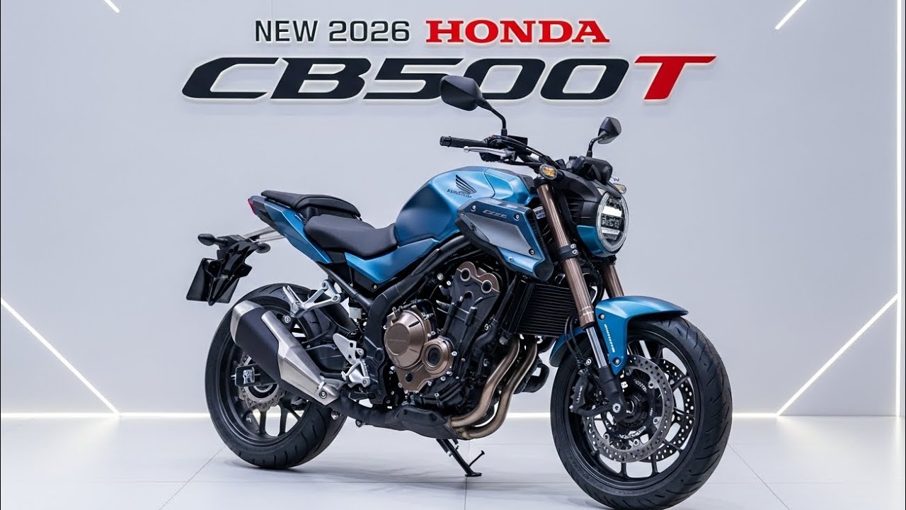NEW 2026 Honda CB500T REVEALED! Is This the Kawasaki 500cc Killer? 😱🏍️