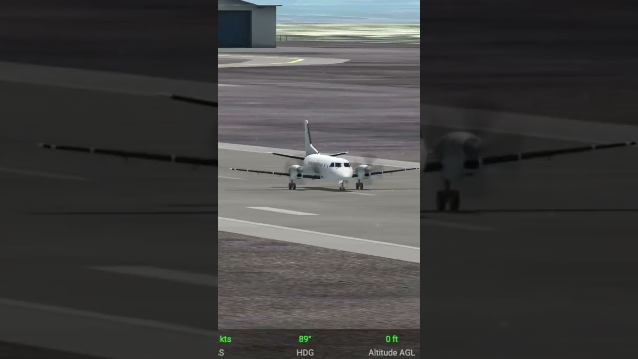 SAAB 340B TAKE-OFF 