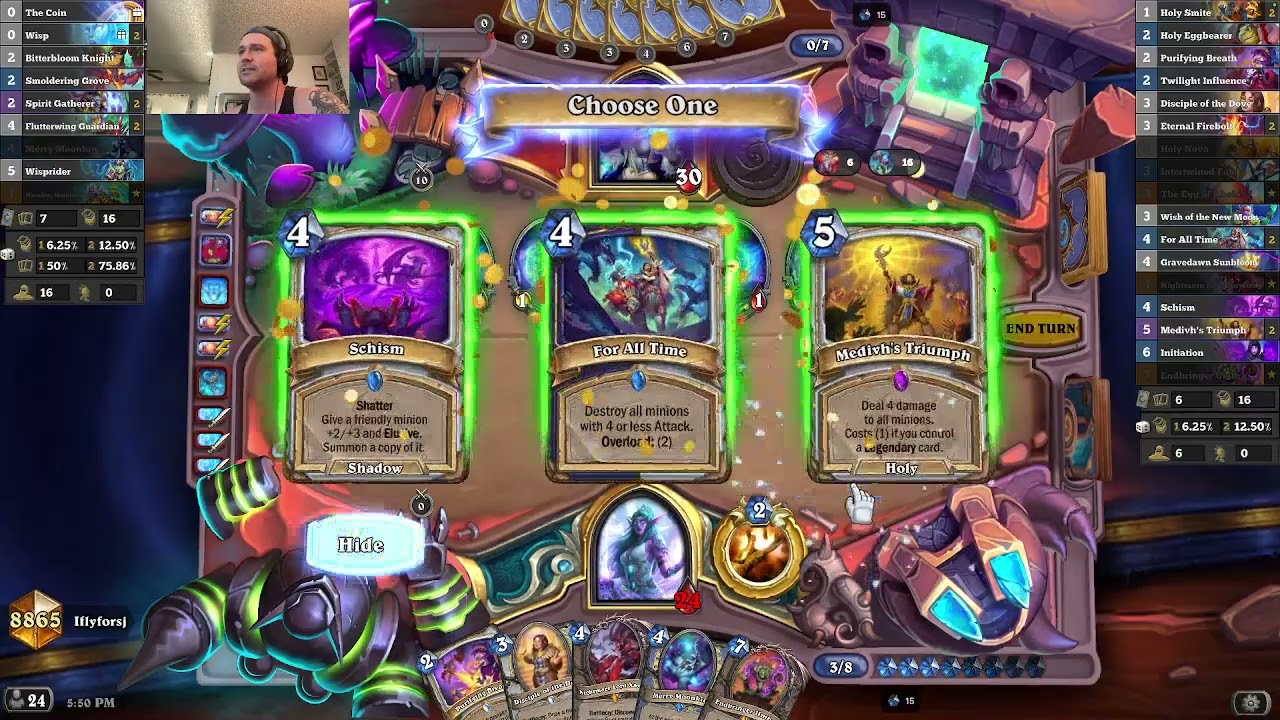 Egg Priest - Hearthstone Standard Legend Rank - Egg of Khelos