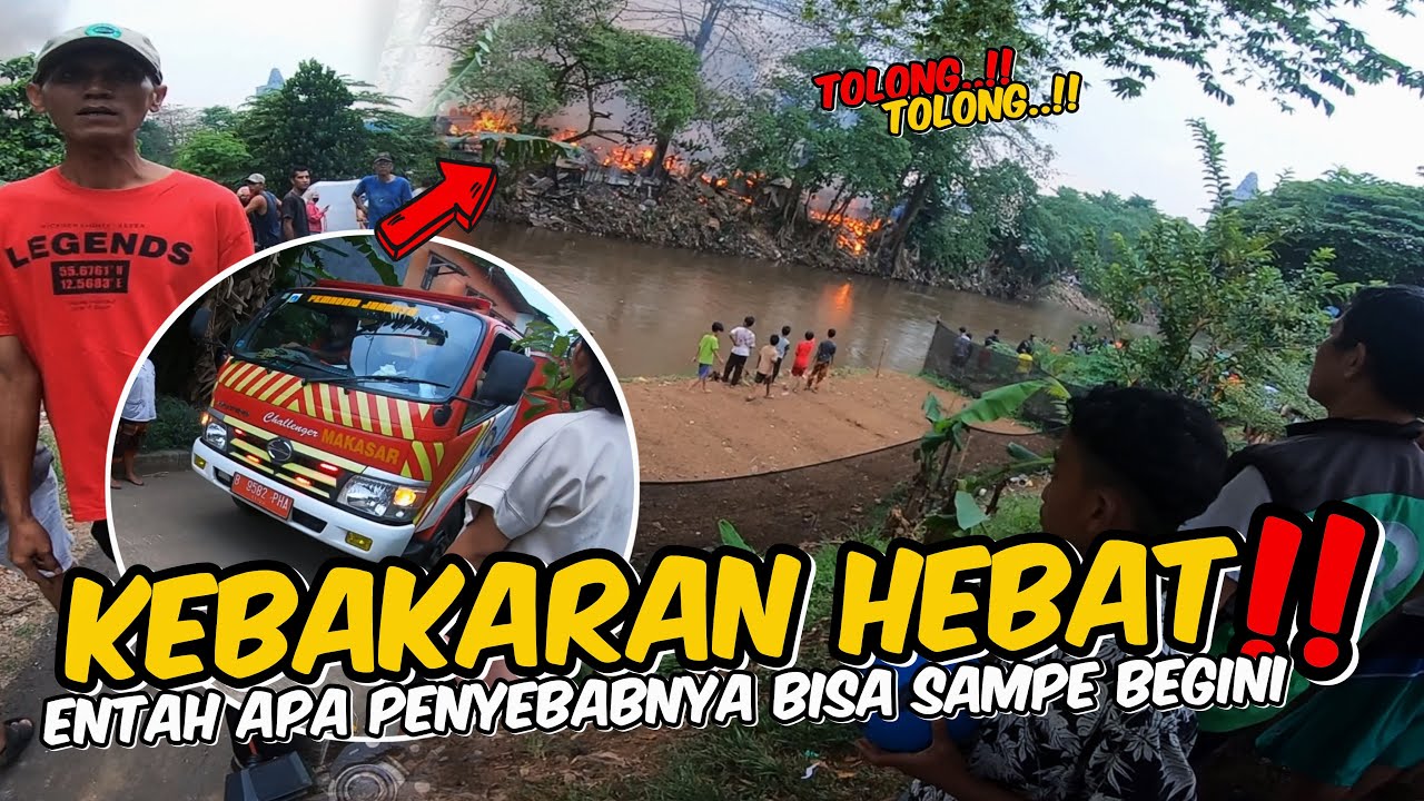 K3BAK4RAN HEBAT❗WARGA BERHAMBURAN MENUJU TITIK SUMBER AP1