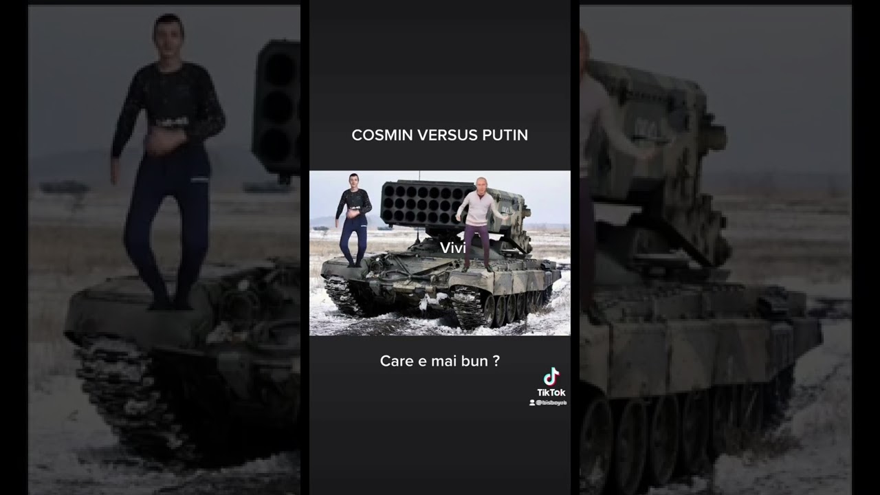 PUTIN VERSUS ROMANIAN TIKTOK DANCER