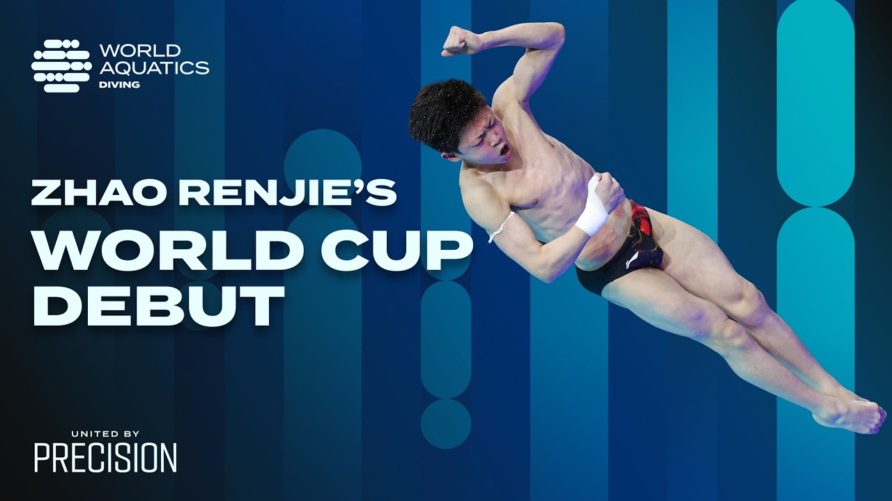 14-year old Zhao Renjie makes impressive World Cup debut! 🇨🇳 | Diving World Cup 2026 | Montreal 🇨🇦
