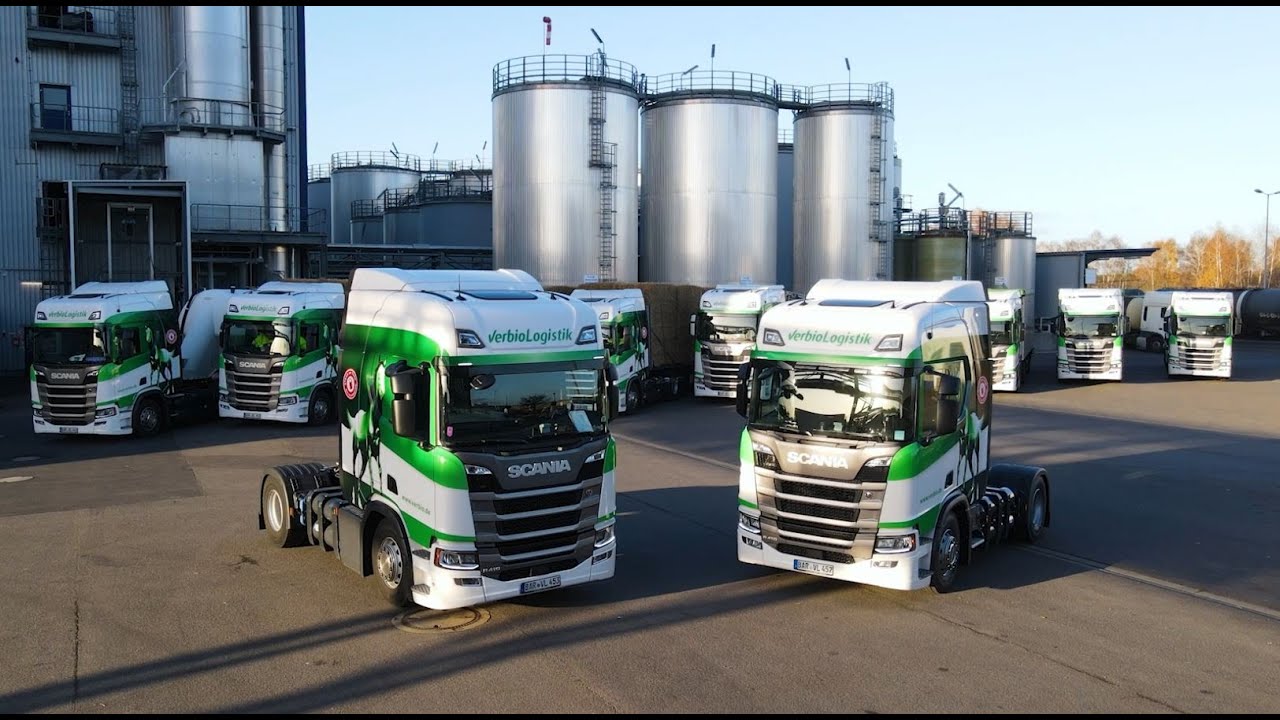 Die gr&uuml;ne VERBIO-Flotte w&auml;chst auf 18 CNG- und 4 Biodiesel-Lkw von Scania