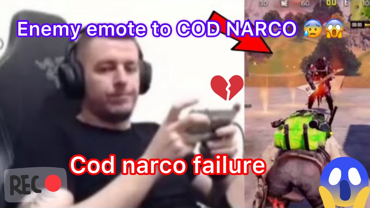COD NARCO FAILURE AND GETS EMOTES FROM ENEMY 😢 cod narco reaction live | cod narco hates teammates
