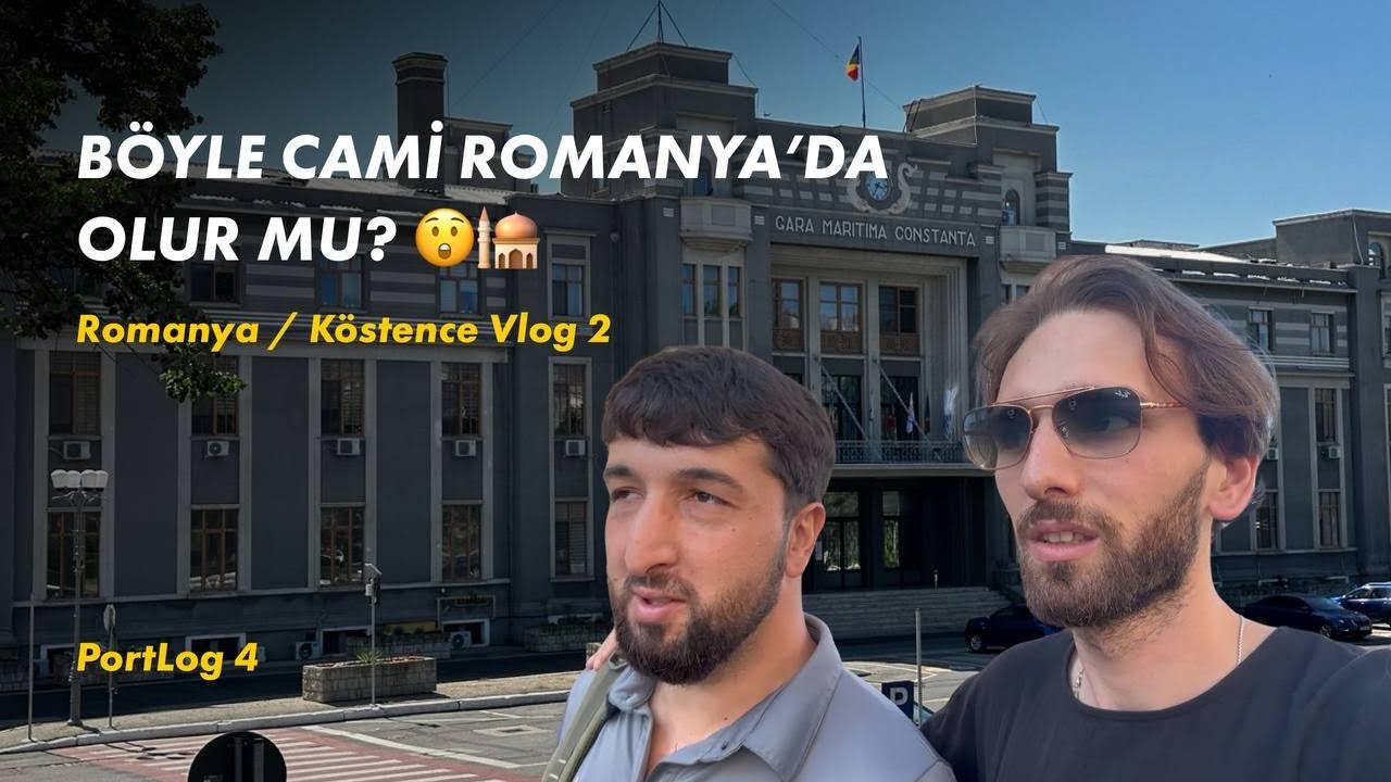 Köstence’de Muhteşem Bir Gün! 🌊 Casino – Mamaia – Camiler | Romania Travel Vlog