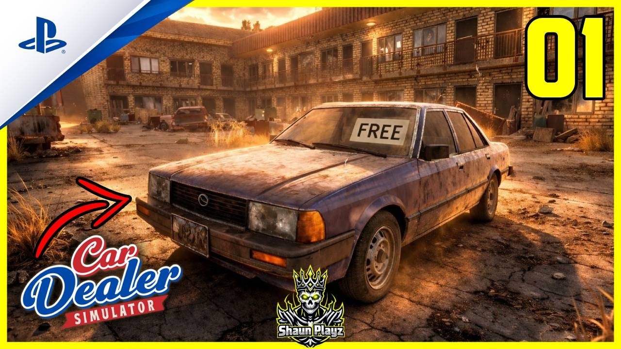 Car Dealer Simulator | Starting Fresh With Our First Sale (01) PS5