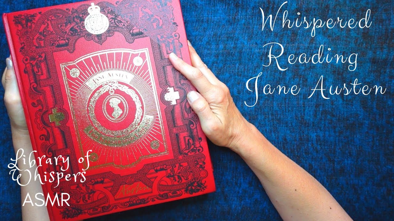 ASMR | Whispered Reading Jane Austen's Emma - Lovely Large Book! First Chapter