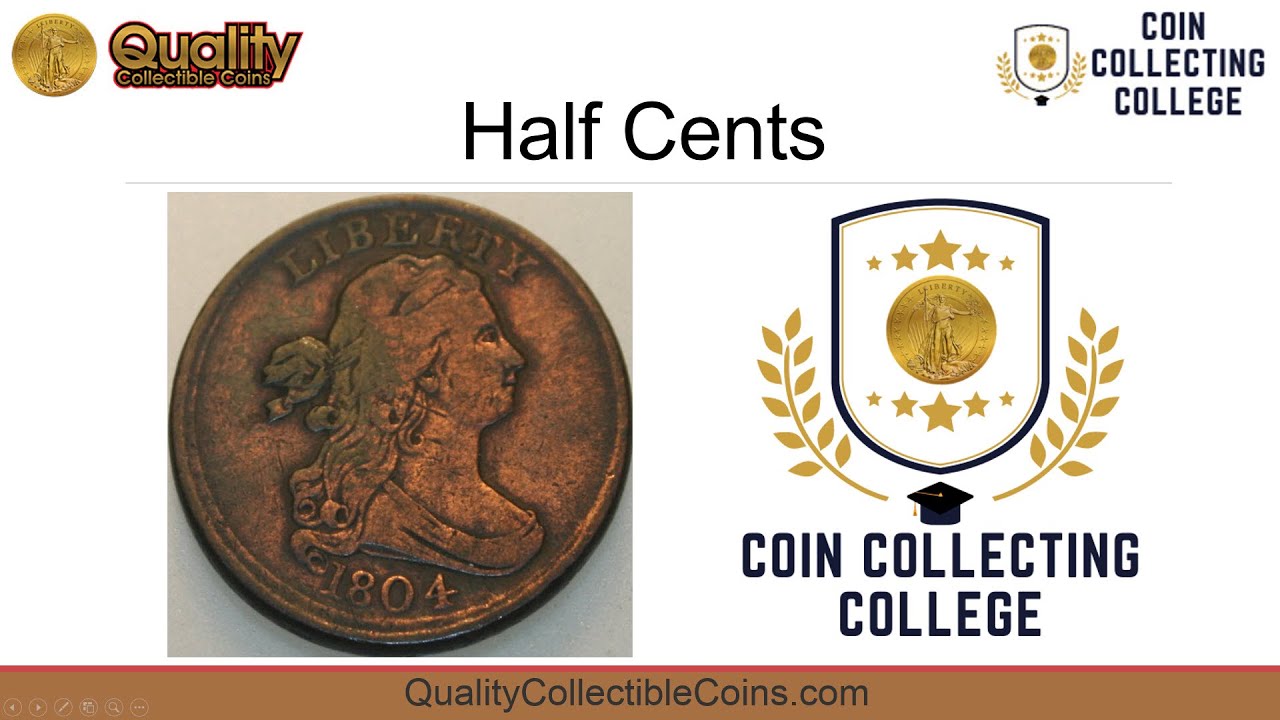 Half Cents | Coin Collecting College | Quality Collectible Coins