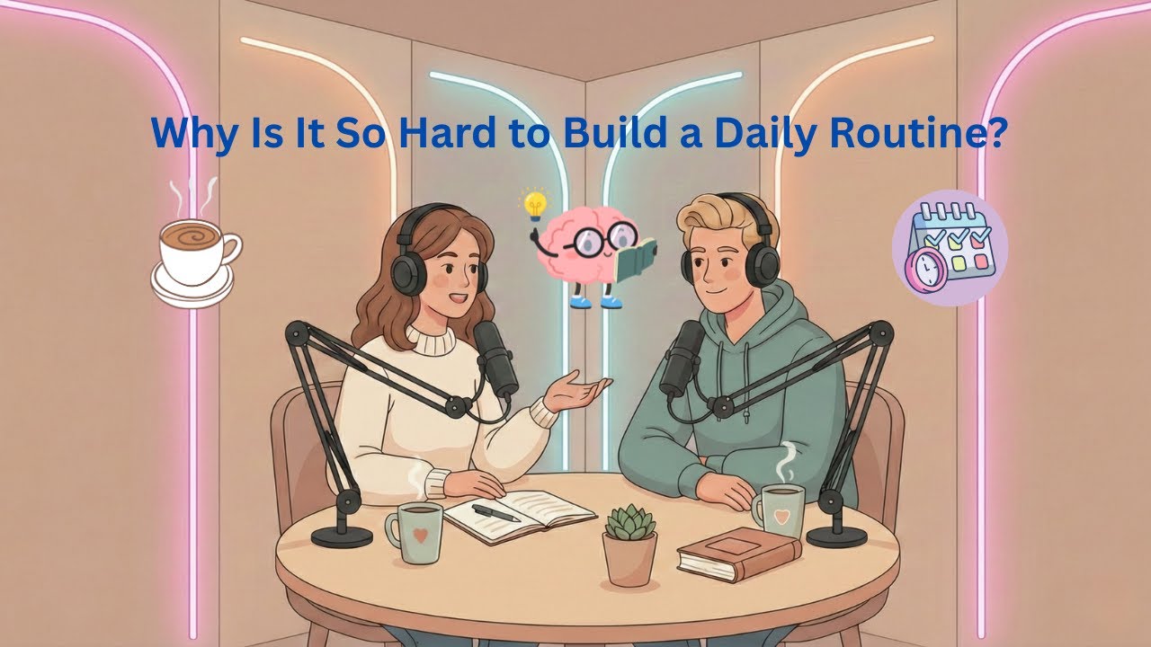 Why Is It So Hard to Build a Daily Routine? | Easy English Conversation