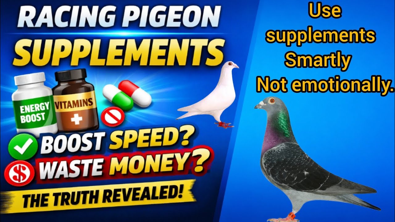 Лучшие добавки для спортивных голубей | скорость, сила и быстрое восстановление #голубь