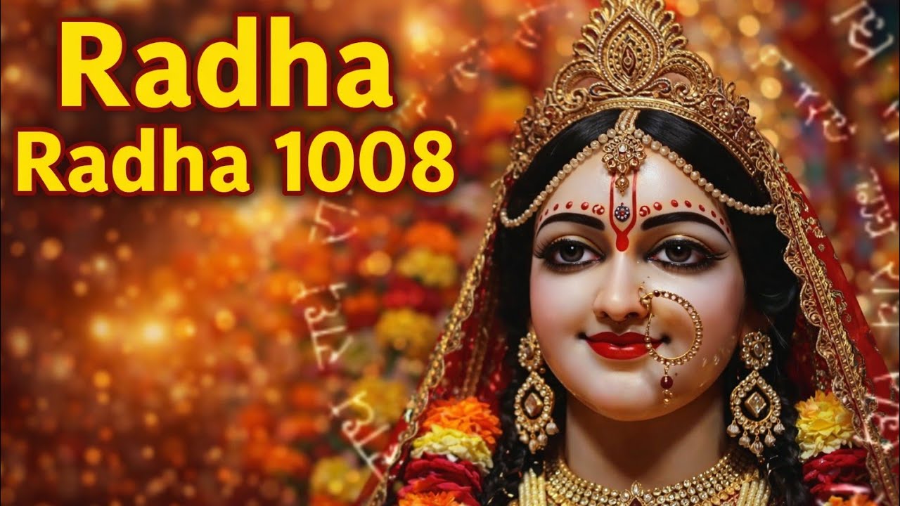 Radha Radha 1008 Bar Naam Jap 🌸 | राधा राधा नाम जप 1008 बार | Radha Rani Bhajan | Radhe Radhe Jaap