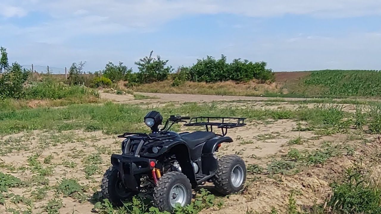Am Cumpărat un nou ATV 150cc, am fost la un Off-Road cu ATV-UL