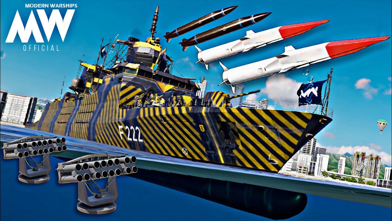 FGS F125 - Mako with Brahmos II 🔥 best build - Modern Warships