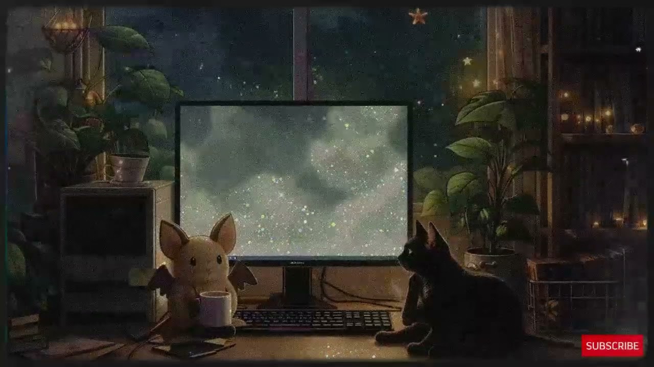 Chill Lo-Fi Hip Hop-Beats Rain #lofi #pixelart #chillvibes #music