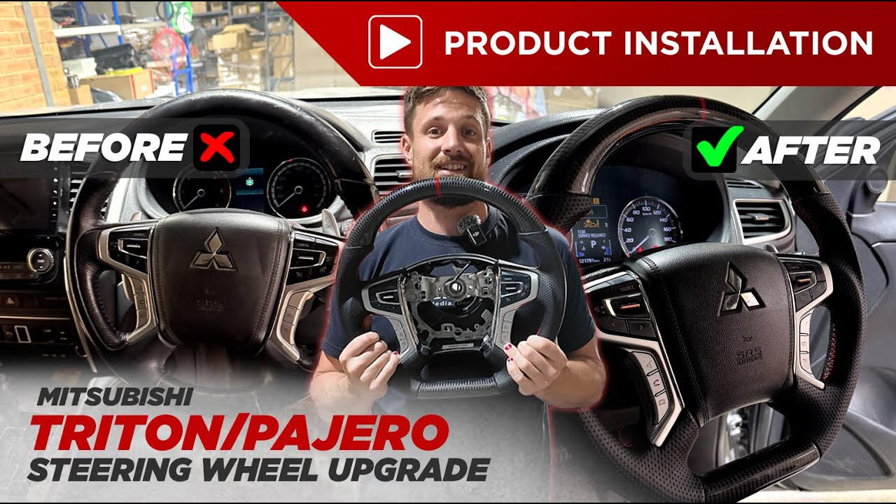 Mitsubishi Triton/Pajero - Steering Wheel Upgrade