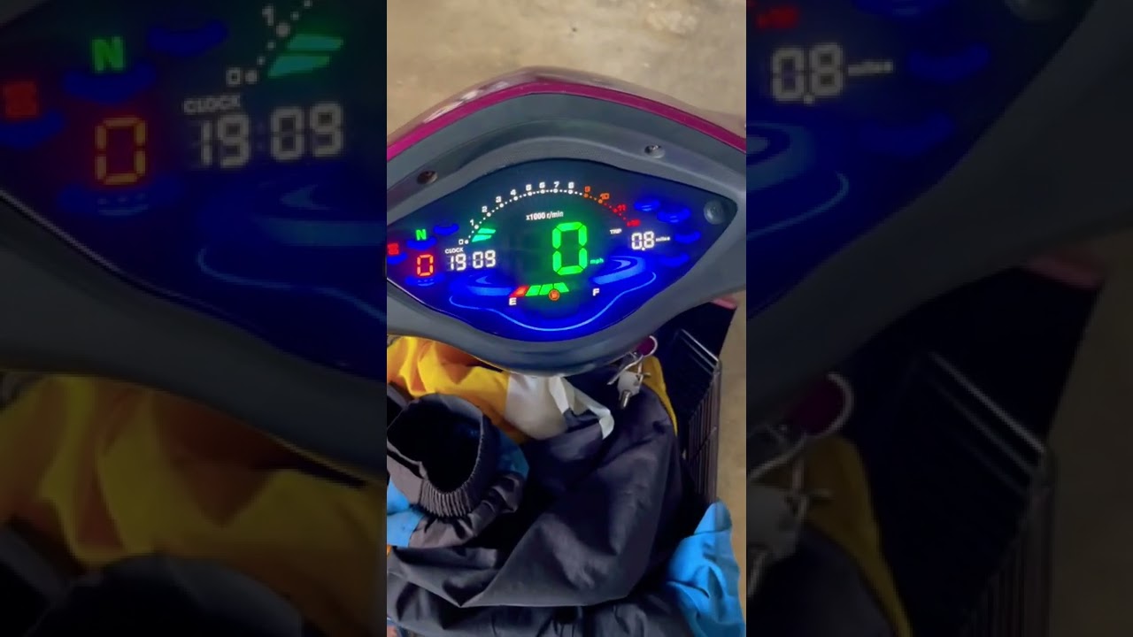 meter honda wave 100r digitar