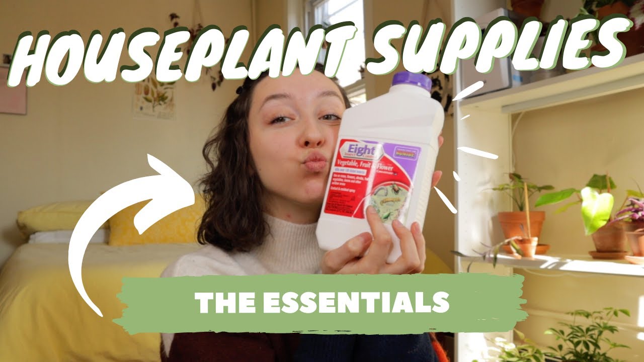 ESSENTIAL HOUSEPLANT SUPPLIES | pest control, fertilizer, and more! | plant products
