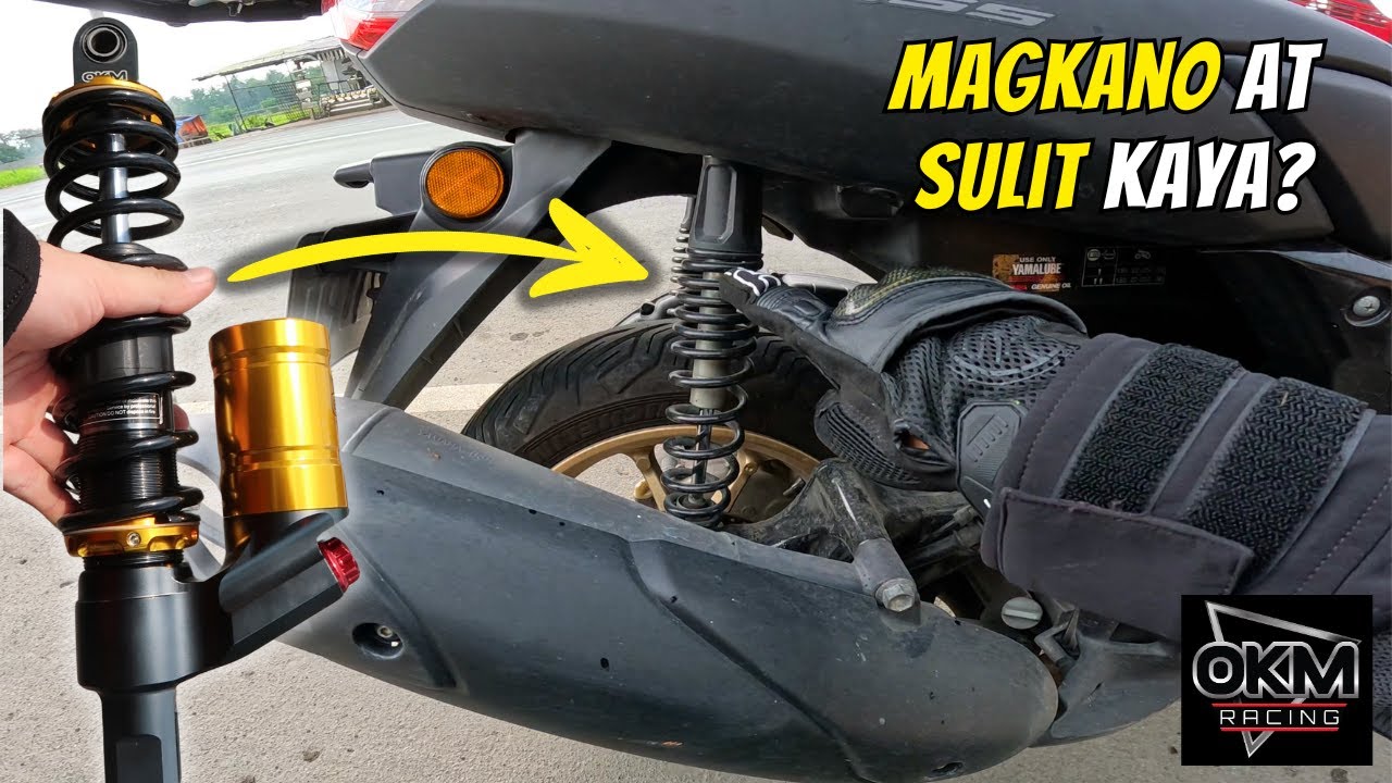 SUSPENSION UPGRADE: Fully-Adjustable Front and Rear for NMAX V2│OKM Racing