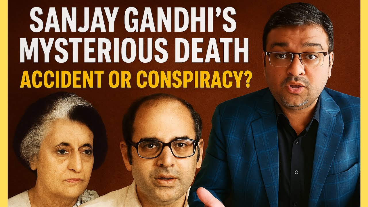 Sanjay Gandhi के शव की ओर बढ़ीं Indira Gandhi क्या सोच रुक गईं? Sanjay Gandhi Death| Political Kisse