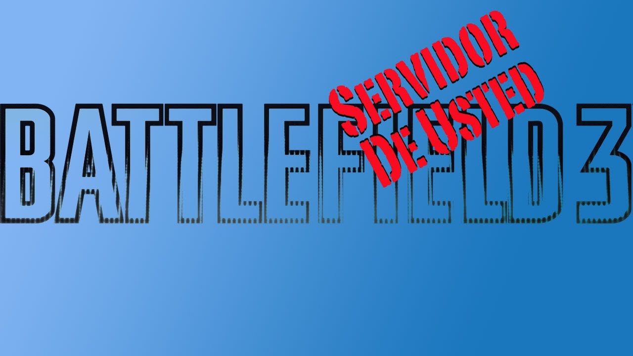 BF3 - Qué bien te tratan cuando el server es tuyo