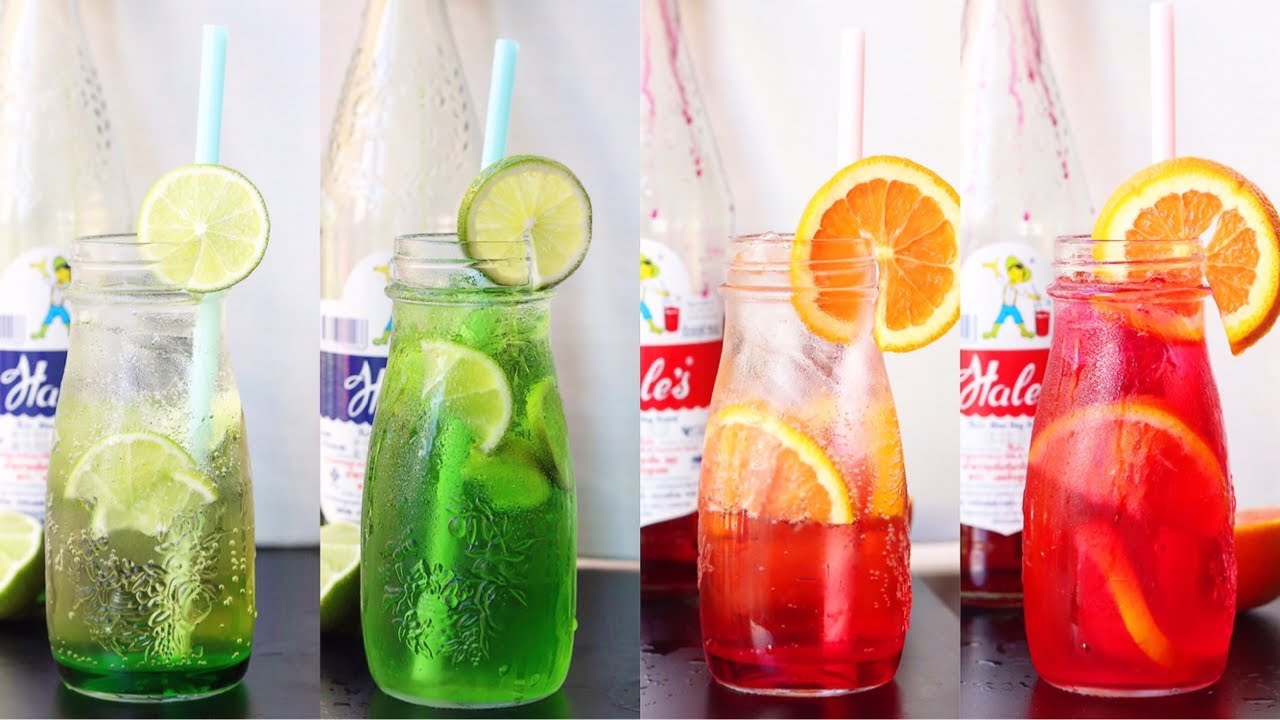 Thai Iced Soda: Sala and Cream Soda Flavor