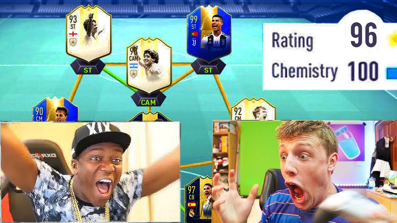 196 RATED!! - TOP YOUTUBER 196 FUT DRAFT!! ft W2S, AnEsonGib, xDuttinho & more (FIFA 19)