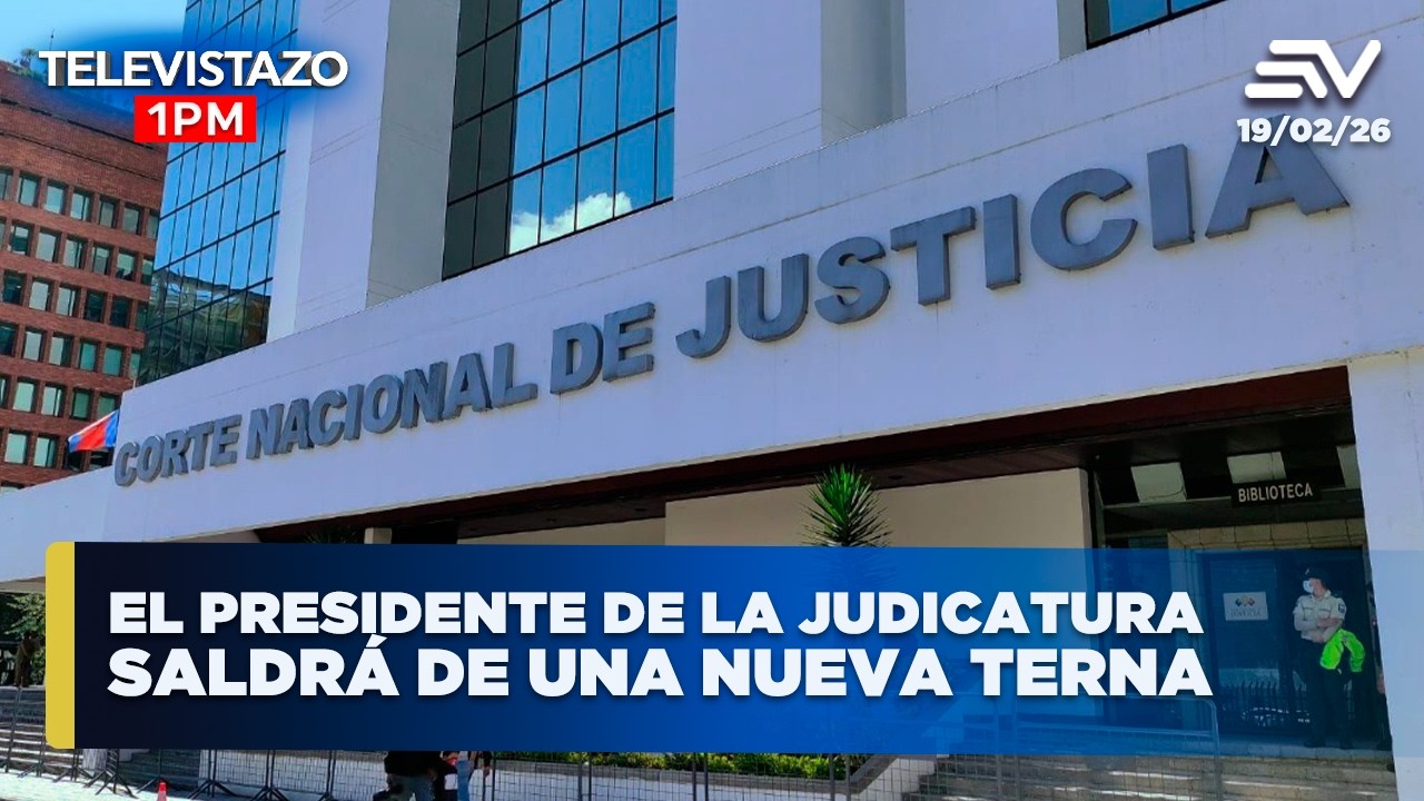 El Presidente de la Judicatura saldrá de una nueva terna | Televistazo 1PM🔴 18 febrero 2026