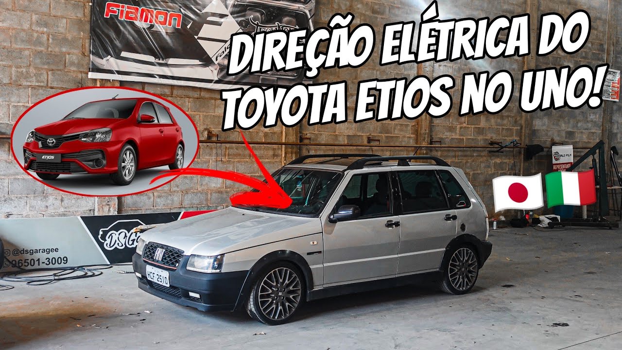 DIREÇÃO ELÉTRICA NO FIAT UNO by:BGR FILMS