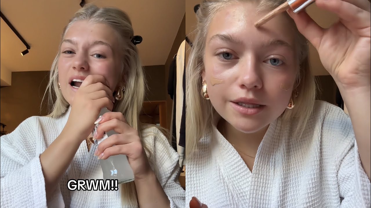 SVT Klassen Alicia Otterud Sminkrutin #grwm #klassen #svt X Hedvigss