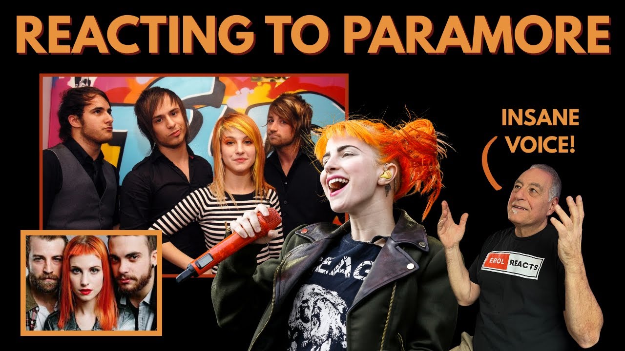 Reacting to 3 Paramore songs in a row.. WOW, that voice!