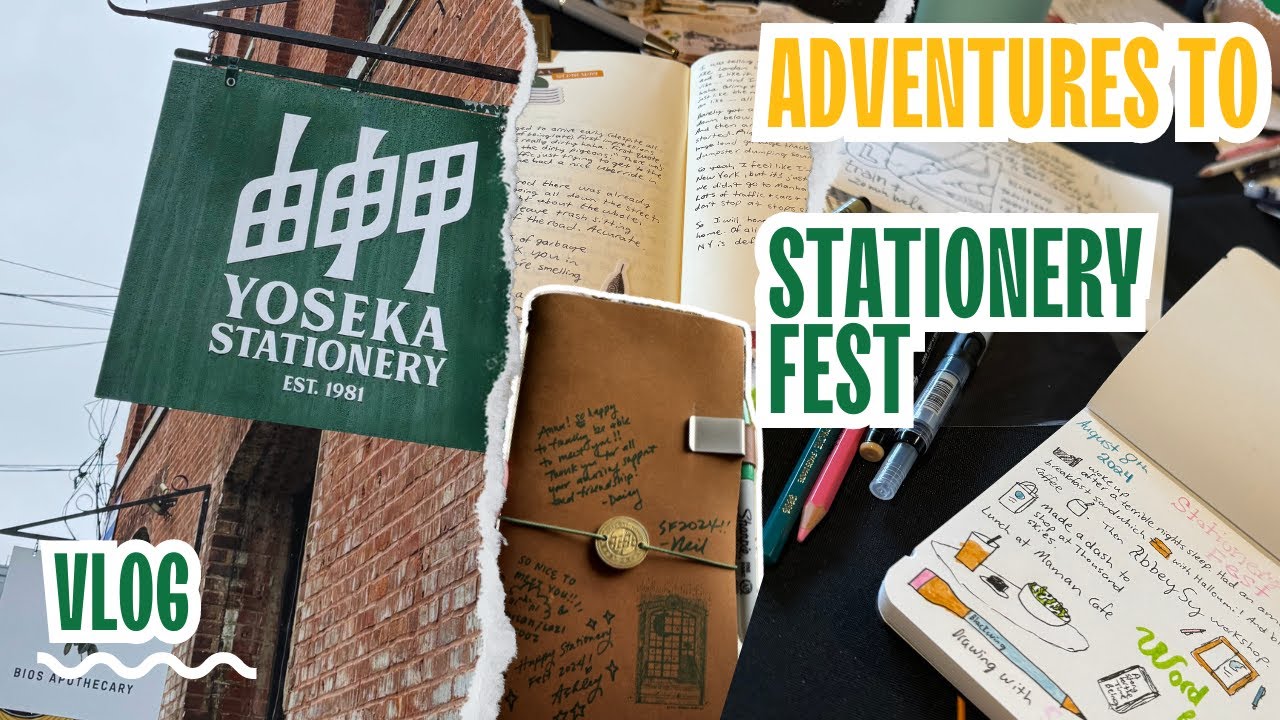 Stationery Fest Vlog ~ 2 Days of Stationery Paradise ✒️ ~