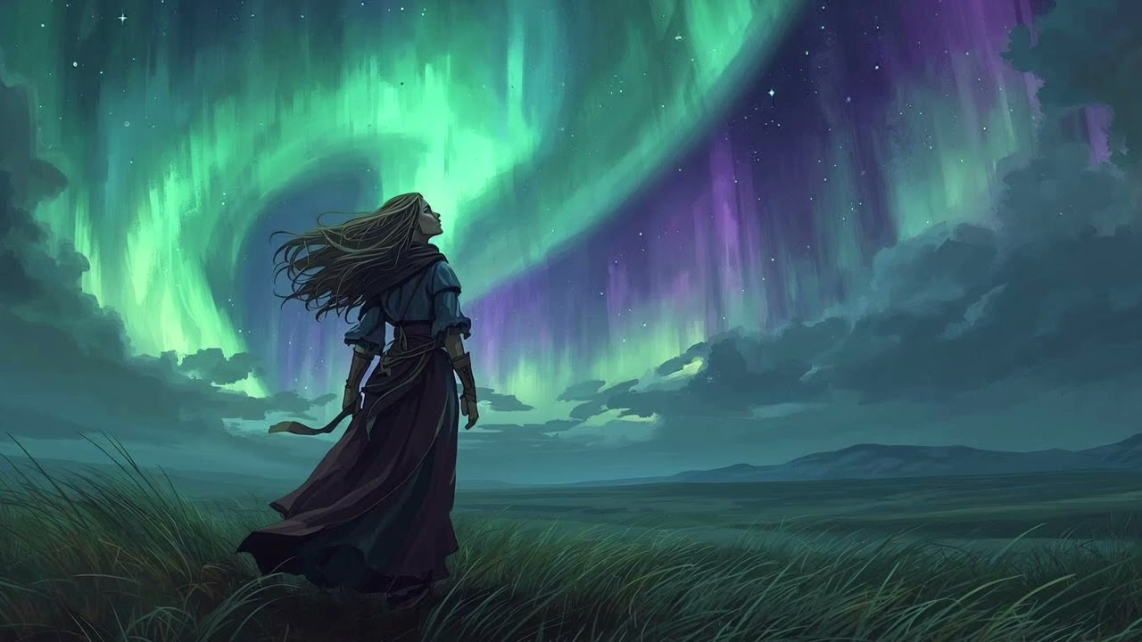Aurora Dancing &ndash; Mystical Northern Lights Song | AURORA x Loreen Inspired | Ethereal Folklore Music