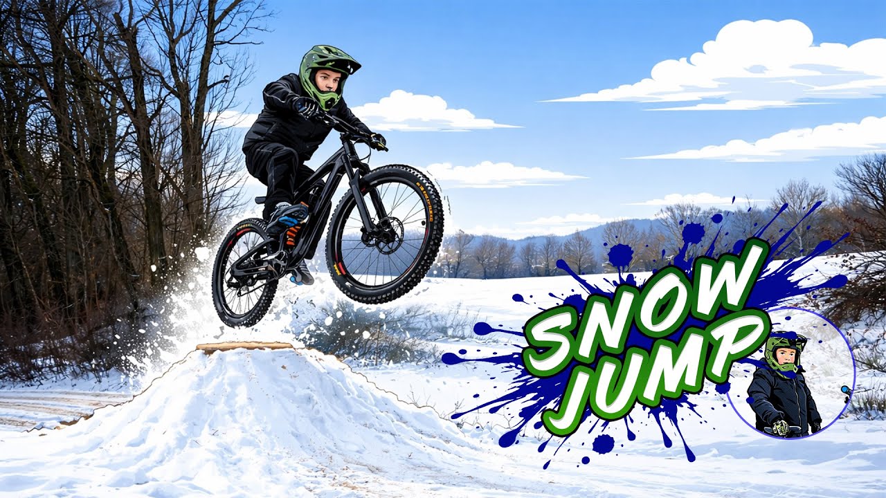 MTB Snow Jump