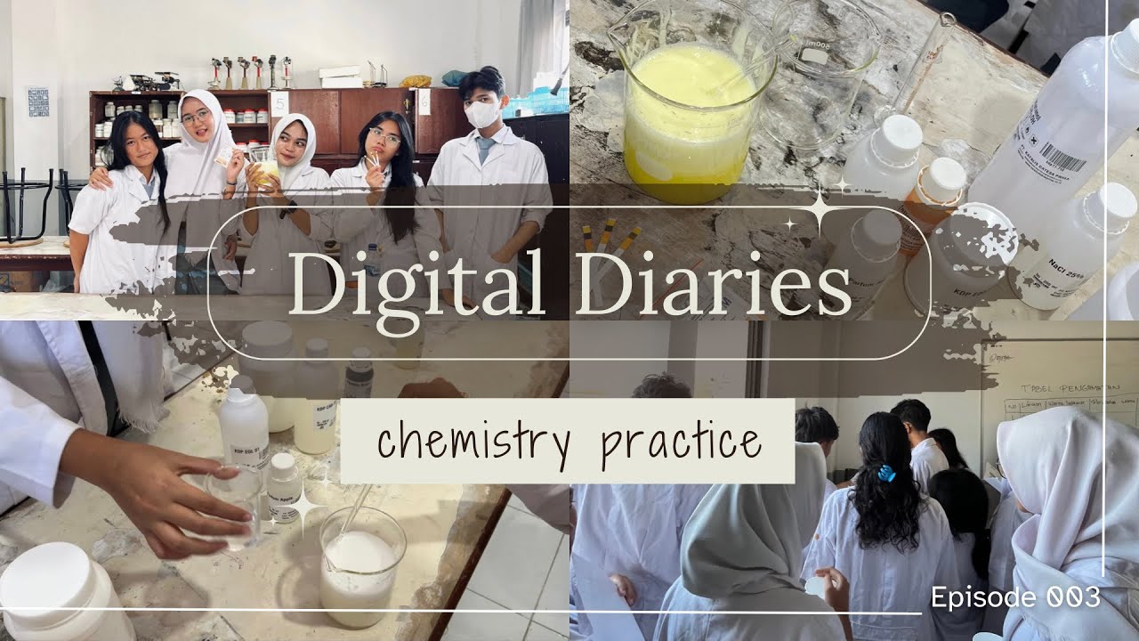 SCHOOL VLOG‼️🧪 : Chemistry practice making hand washing soap