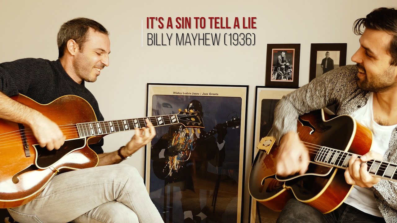 AS#97 - it's a sin to tell a lie - 1955 gibson L5 - 1948 Gibson L12p