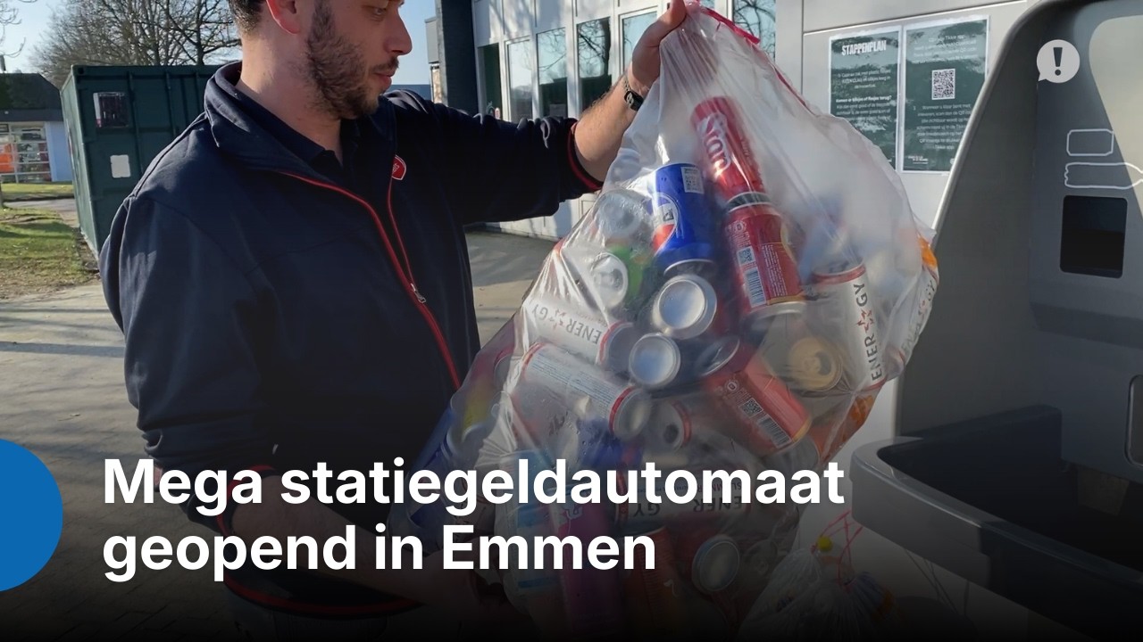 ZO!34 - Mega statiegeldautomaat geopend in Emmen
