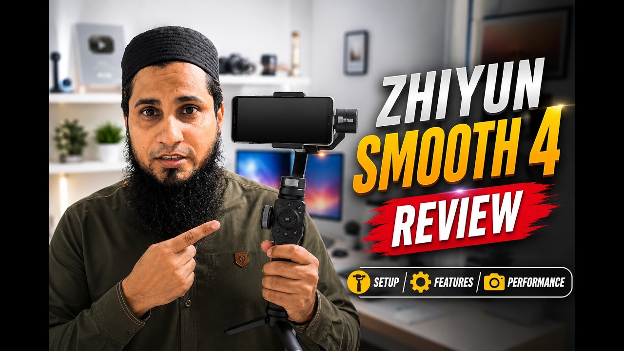 Zhiyun Smooth 4 Review | Urdu/Hindi | Hashmi Photos