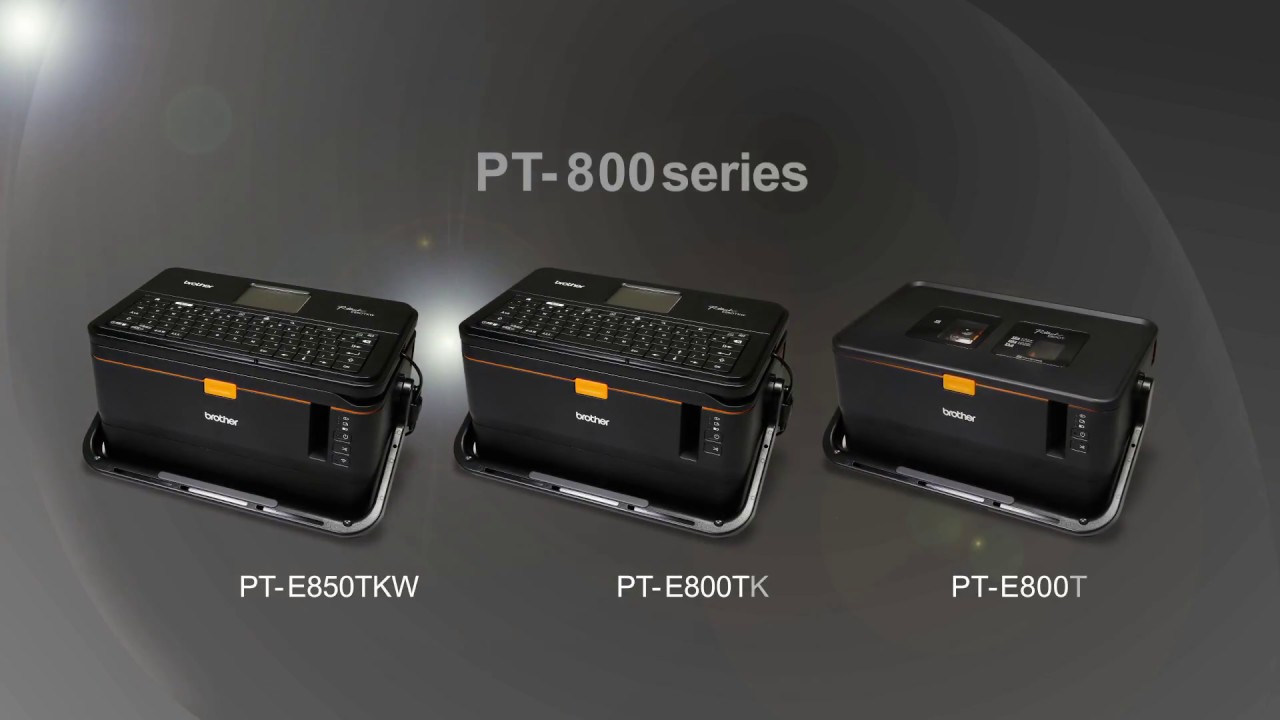 PT-E850TKWLI (Brother) Tube&Label Printer