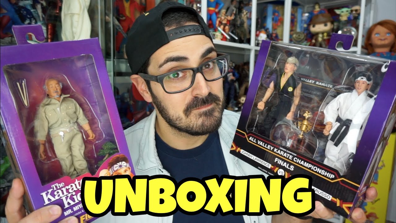 Abro las figuras de KARATE KID de NECA 😭 ¡Me esperaba más de ellas!